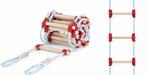 Veilige Touwladder 2 Meter - Beukenhout Sporten - Max. 25..., Doe-het-zelf en Verbouw, Ladders en Trappen, Nieuw, Ophalen of Verzenden
