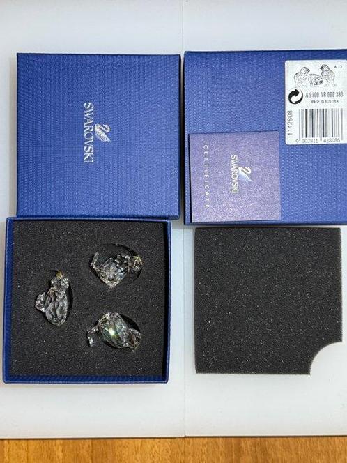 Swarovski - Beeldje - Swarovski three chicks - 1142808 -, Antiek en Kunst, Curiosa en Brocante