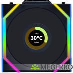 Lian Li UNI FAN SL Wireless LCD Reverse Blade 120mm 1-Pack, Computers en Software, Computerkoelers, Verzenden, Nieuw