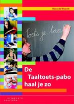 9789046901038 De Taaltoets-pabo haal je zo | Tweedehands, Boeken, Verzenden, Zo goed als nieuw, H. de Weerdt