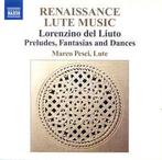 cd - Lorenzino del Liuto - Renaissance Lute Music (Prelud..., Verzenden, Zo goed als nieuw