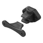 ProPlus Deurvanger scharnierend - zwart - 2-delig - flexi..., Doe-het-zelf en Verbouw, Hang- en Sluitwerk, Ophalen of Verzenden