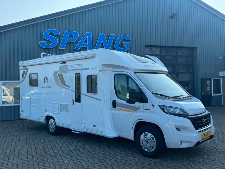 Bavaria T746 FC Unik | 12-2022 | Queensbed en hefbed, Caravans en Kamperen, Campers, Cassettetoilet, Automaat, L-zit, Diesel, tot en met 4