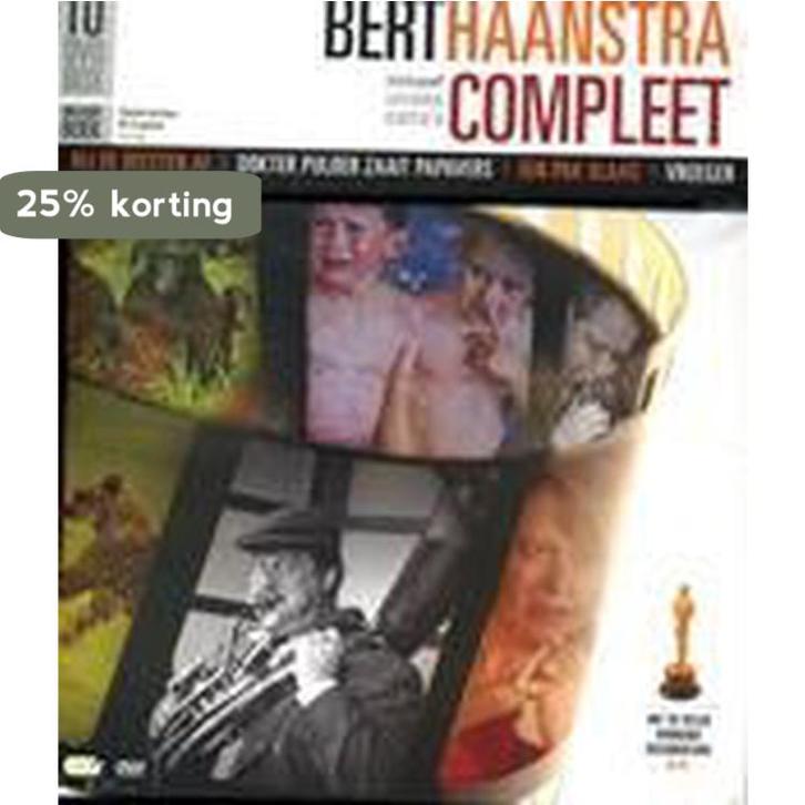 Bert Haanstra Compleet 9789077895306 Klaas Vos, Boeken, Kunst en Cultuur | Dans en Theater, Gelezen, Verzenden