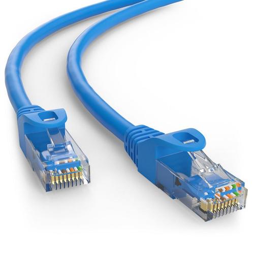 Cat5e 5M Blauw UTP kabel, Computers en Software, Pc- en Netwerkkabels, Nieuw, Ophalen of Verzenden