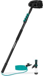 2dekans | VONROC Telescopische wasborstel – 4,60m - Incl., Ophalen of Verzenden, Zo goed als nieuw