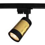 AANBIEDING LED 1-fase Railspot met GU10 fitting Zwart met, Huis en Inrichting, Lampen | Spots, Ophalen of Verzenden, Nieuw, Metaal of Aluminium