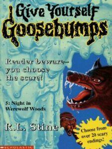 Give yourself goosebumps: Night in Werewolf Woods by R. L, Boeken, Overige Boeken, Gelezen, Verzenden