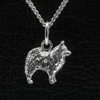 Zilveren Samojeed ketting hanger - klein, Verzenden, Nieuw
