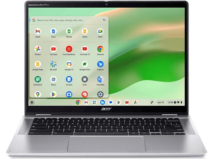 Acer - Chromebook Spin 314 Cp314-2hn-c4nv - 14 inch - Zilver, Computers en Software, Windows Laptops, Minder dan 2 Ghz, 14 inch