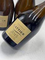 2015 Cattier, Millésime - Champagne Brut - 3 Flessen (0.75, Verzamelen, Wijnen, Nieuw