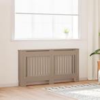 vidaXL Radiatorafdekking 2 pcs Bruin 152 x 19 x 81.5 cm, Doe-het-zelf en Verbouw, Verwarming en Radiatoren, Verzenden, Nieuw