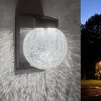 Solar wandlamp Sun op zonne-energie met afstandsbediening, Tuin en Terras, Zonne-energie, Kunststof, Verzenden, Minder dan 50 watt