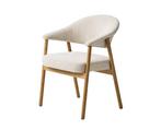 Eetkamerstoel Elk eiken naturel - Beige, Huis en Inrichting, Ophalen of Verzenden, Nieuw