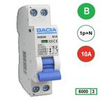 Gacia installatieautomaat 1P+N B10 6KA - M80N-B10, Ophalen of Verzenden, Nieuw