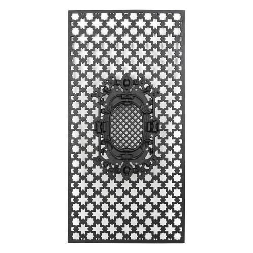 Deurrooster H:97 x B:60 Medaillon R 459 Decoratie, Tuin en Terras, Tuinwanddecoratie, Verzenden