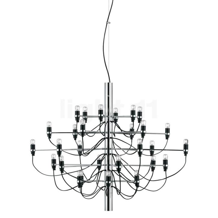 Flos 2097-30, chroom glanzend - incl. 30x zonder lichtbron h, Huis en Inrichting, Lampen | Hanglampen, Nieuw, Verzenden