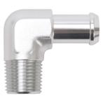 Edelbrock 8178 - Hose End, 90° with 1/2 NPT and 5/8 Barb, Ophalen of Verzenden