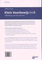 Klein vaarbewijs I + II / ANWB cursusboeken 9789018040673, Verzenden, Gelezen