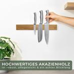 Messenmagneet - Magneetstrip messen - Messenhouder - Hout -, Verzenden, Zo goed als nieuw