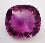 Zonder Minimumprijs Amethist - 46.39 ct - Antwerp Laboratory, Sieraden, Tassen en Uiterlijk, Edelstenen, Nieuw