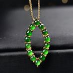 Zonder minimumprijs - Ketting met hanger Zilver - Jadeite -