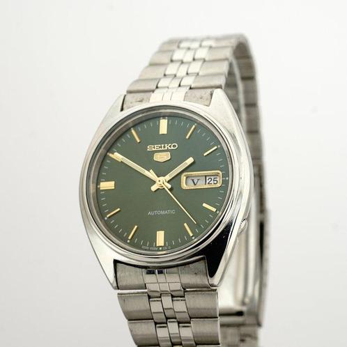 Seiko - Seiko 5 Automatic Day-Date - Zonder Minimumprijs -, Sieraden, Tassen en Uiterlijk, Horloges | Antiek
