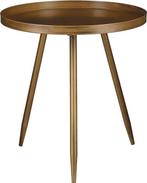 2dekans | Mica Decorations Flores Bijzettafel - H42x Ø40 cm, Huis en Inrichting, Tafels | Salontafels, Ophalen of Verzenden, Zo goed als nieuw