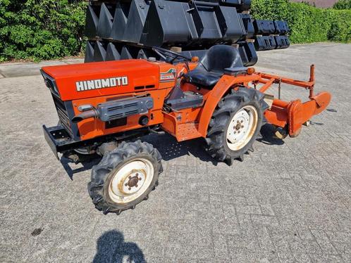 Hinomoto C174 Minitractor met Grondfrees, Zakelijke goederen, Agrarisch | Tractoren