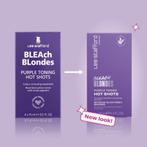 Lee Stafford Bleach Blondes Purple Toning Hot Shots - 4x, Ophalen of Verzenden, Nieuw, Haarverzorger of -hersteller