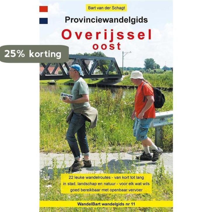 Provinciewandelgidsen 11 -  Provinciewandelgids Overijssel, Boeken, Reisgidsen, Zo goed als nieuw, Verzenden