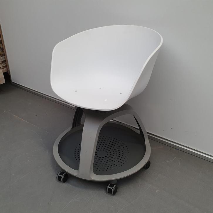 Steelcase Node ergonomische schoolstoel - wit, Huis en Inrichting, Stoelen, Ophalen of Verzenden