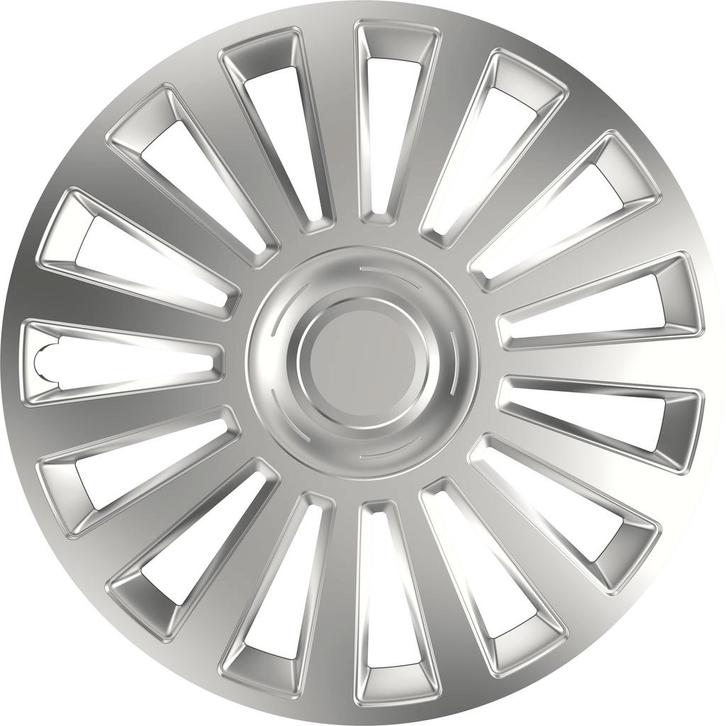 Wieldoppen  Luxury Zilver 13 Inch, Auto diversen, Wieldoppen, Verzenden