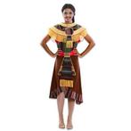 Indianen jurk aztec, Verzenden, Nieuw, Feestartikel
