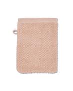 HEMA Tweedekans washand recycled katoen 16x21 oudroze, Verzenden, Nieuw