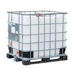 IBC Container  L: 1200, B: 1000, H: 1150 (mm) transparant, Zakelijke goederen, Machines en Bouw | Keten en Containers, Ophalen of Verzenden