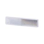 Reflector Rechthoekig Met Plakstrip 103x21mm Wit, Ophalen of Verzenden, Nieuw