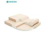 Foam blokken set - Wit/Beige - 6 stuks (Speelgoed, Softplay), Kinderen en Baby's, Speelgoed | Educatief en Creatief, Ophalen of Verzenden