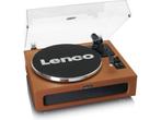 Lenco LS-430BN hout met kunstleer, Verzenden, Zo goed als nieuw