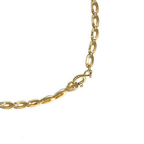 Halsketting - 18 karaat Geel goud, Sieraden, Tassen en Uiterlijk, Kettingen