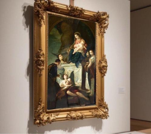 European school (XIX), After Cignarolli - La Virgen con el, Antiek en Kunst, Kunst | Schilderijen | Klassiek