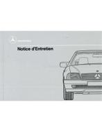 1989 MERCEDES BENZ SL KLASSE INSTRUCTIEBOEKJE FRANS, Auto diversen, Handleidingen en Instructieboekjes