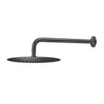 Hoofddouche Qisani Flow met wanddouchearm Ø 25 cm Geborsteld, Ophalen of Verzenden, Nieuw, Kraan