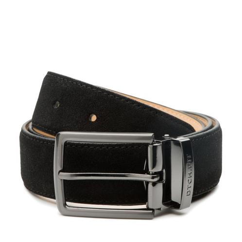DTCH.FIT Suède riem Oliver - verstelbare - Maat: 85 cm, Kleding | Heren, Riemen en Ceinturen, Minder dan 95 cm, Echt leder, Overige kleuren