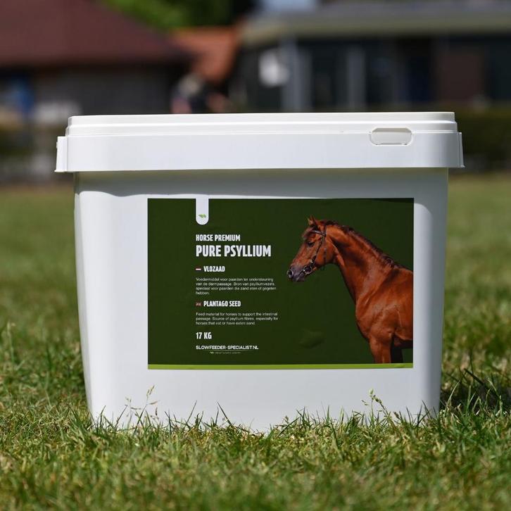 Pure Psyllium / vlozaad paard Premium - 17 kg, Dieren en Toebehoren, Paarden en Pony's | Overige Paardenspullen, Nieuw