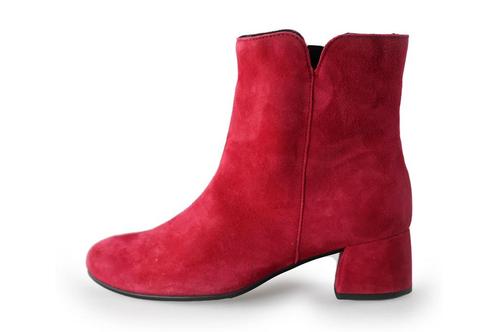 Gabor Enkellaarzen in maat 36 Rood | 10% extra korting, Kleding | Dames, Schoenen, Rood, Zo goed als nieuw, Lage of Enkellaarzen