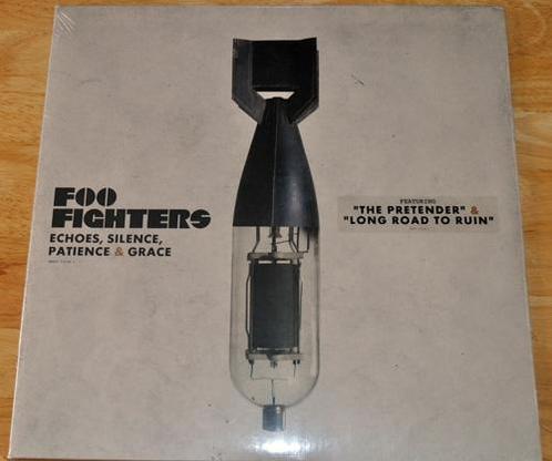 lp nieuw - Foo Fighters - Echoes, Silence, Patience &amp;..., Cd's en Dvd's, Vinyl | Pop, Zo goed als nieuw, Verzenden