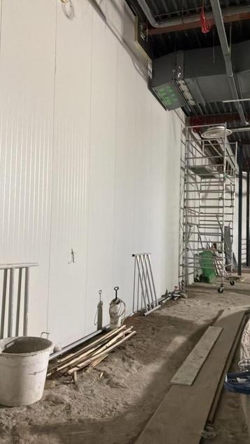Sandwich wandpanelen 60mm, wit/wit | € 12,50 per m2 beschikbaar voor biedingen