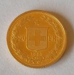 Zwitserland. 20 Franken 1883, Postzegels en Munten, Munten | Europa | Niet-Euromunten