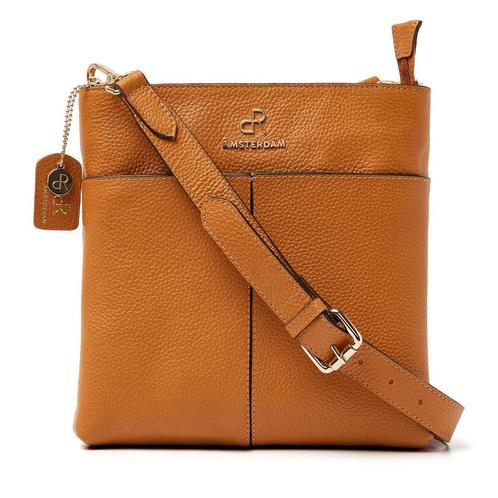 -50% dR Amsterdam  dR Amsterdam Schoudertas  maat One size, Sieraden, Tassen en Uiterlijk, Tassen | Damestassen, Bruin, Nieuw